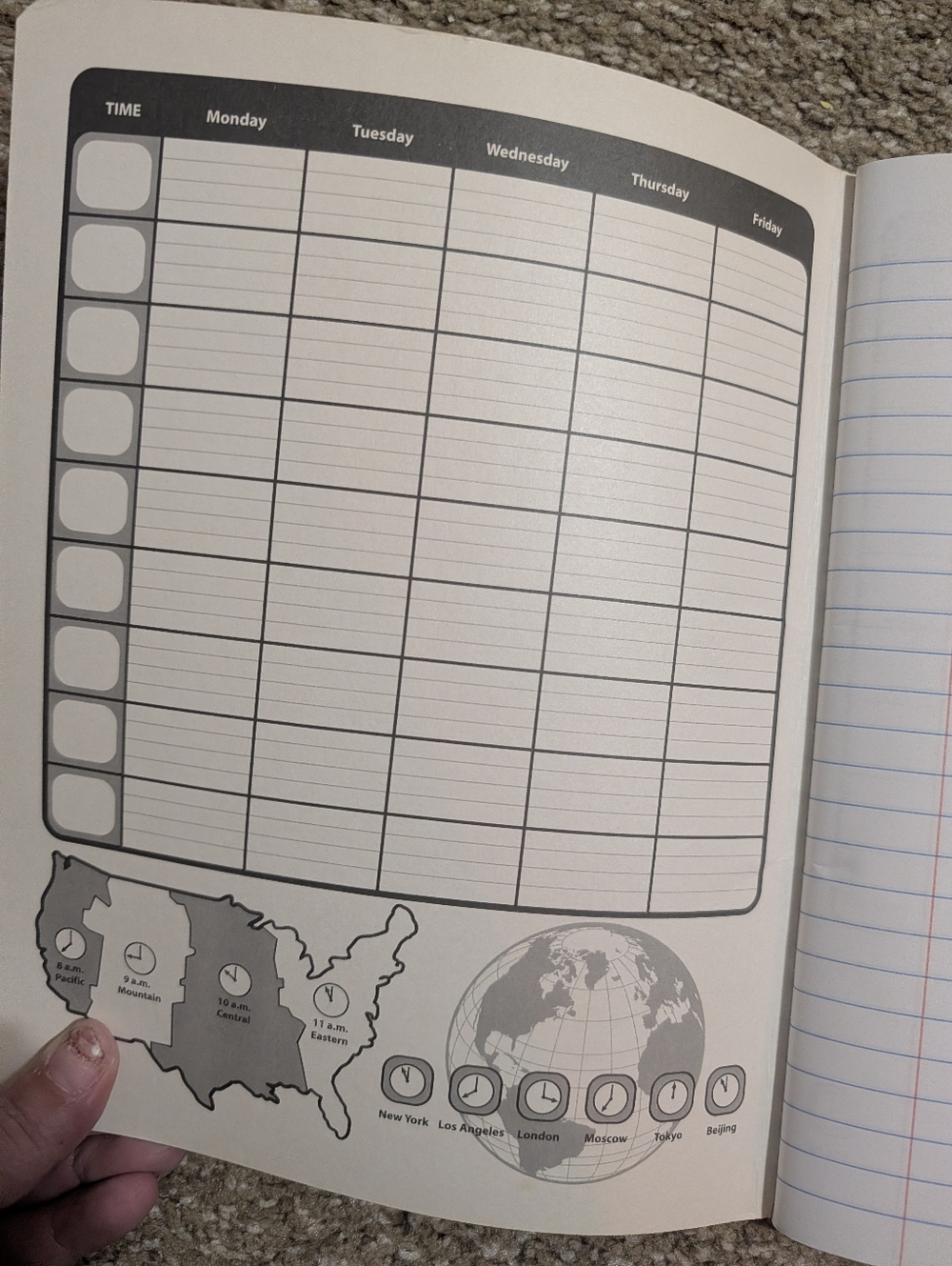 3 Pack Composition Wild Ruled Notebook - Picture 10 of 12